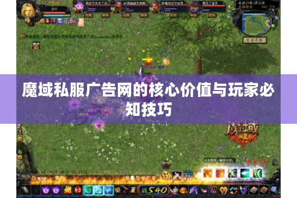 魔域私服广告网的核心价值与玩家必知技巧