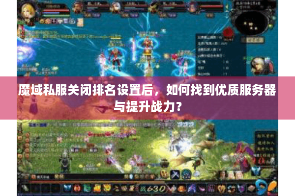 魔域私服关闭排名设置后，如何找到优质服务器与提升战力？