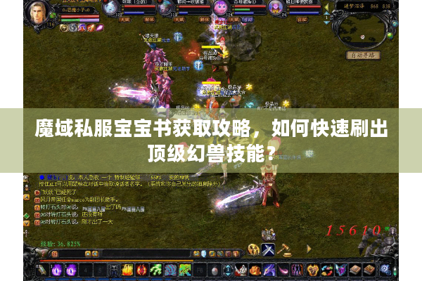魔域私服宝宝书获取攻略，如何快速刷出顶级幻兽技能？