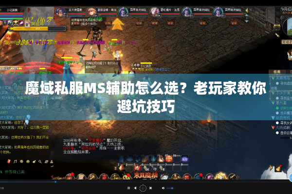 魔域私服MS辅助怎么选？老玩家教你避坑技巧