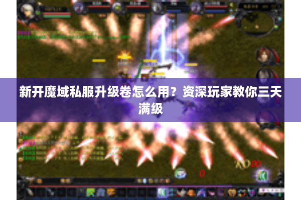 新开魔域私服升级卷怎么用？资深玩家教你三天满级
