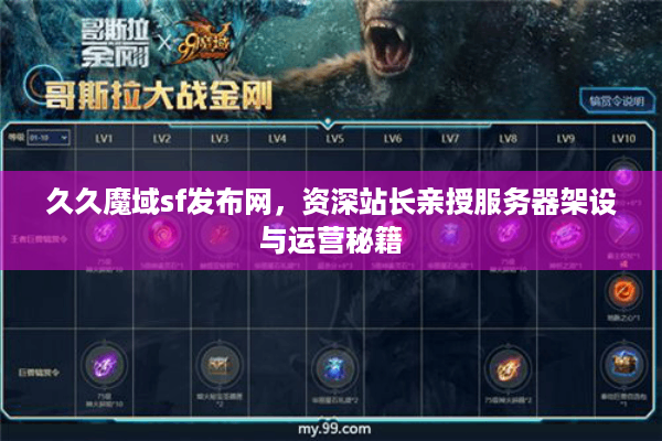 久久魔域sf发布网，资深站长亲授服务器架设与运营秘籍