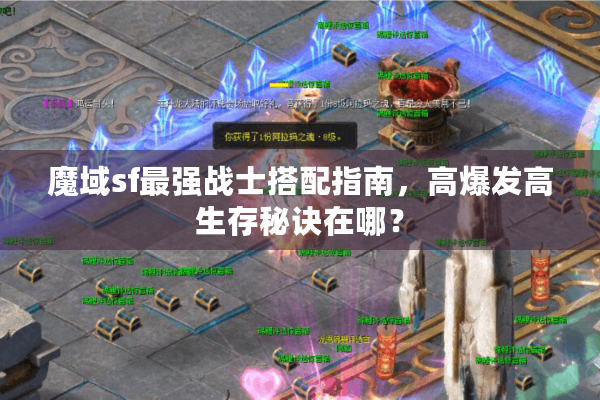 魔域sf最强战士搭配指南，高爆发高生存秘诀在哪？
