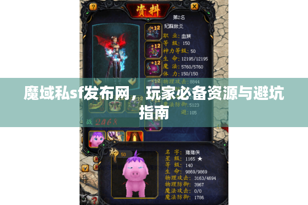 魔域私sf发布网，玩家必备资源与避坑指南
